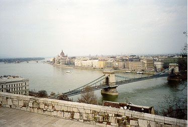 View of Danube from Buda