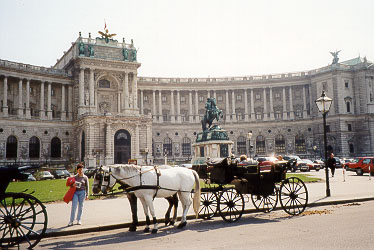 The Hofburg and local transport